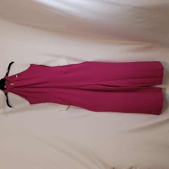 Julia Jordan Women's Fuachia Halter Neck jumpsuit - Picture 5 of 14